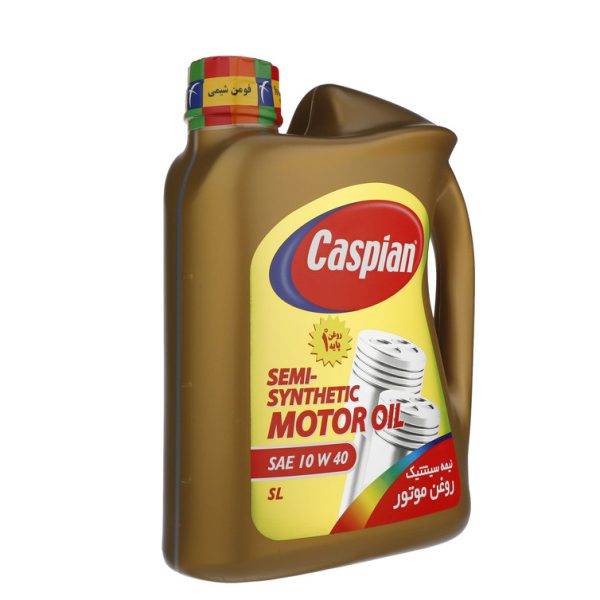 روغن موتور کاسپین نیمه سنیتیک 10W40 SL چهار لیتری