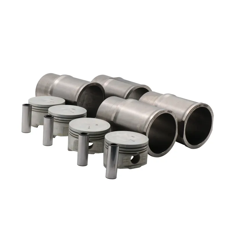 مجموعه بوش ، پیستون ( کف تخت ) و گژین پین ایساکو مناسب پژو 206 با موتور TU3 ( دست 4 عددی ) پیستون و گژین پین ایساکو