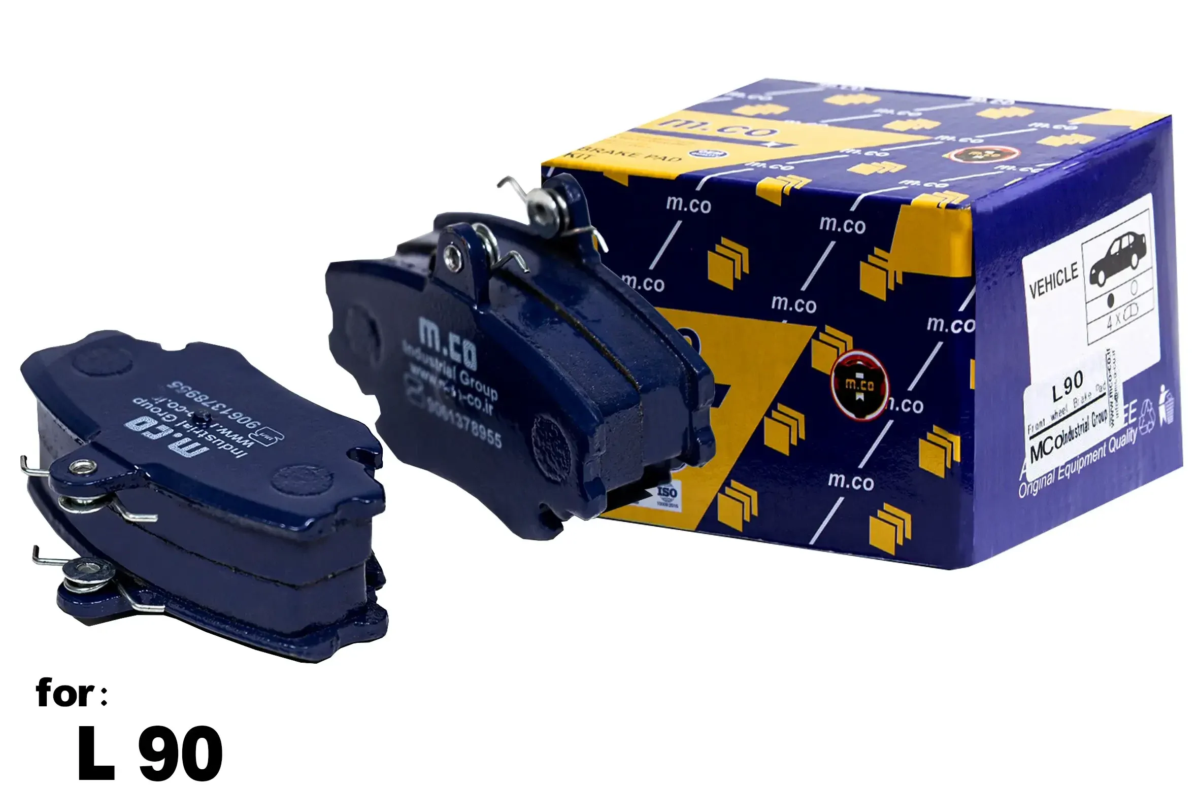 لنت ترمز جلو پارس مناسب تندر 90 / ساندرو / لیفان 520 لنت ترمز جلو پارس مناسب تندر 90 / ساندرو / لیفان 520