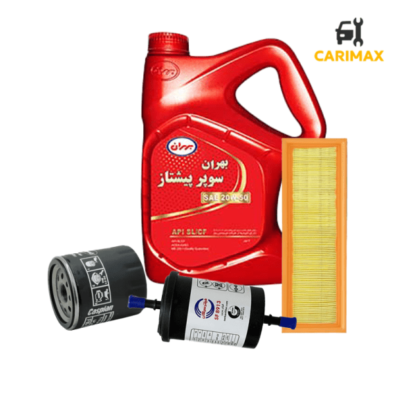 پکیج سرویس روغن سمند ملی با موتور EF7 و پارس XU7 [اقتصادی]