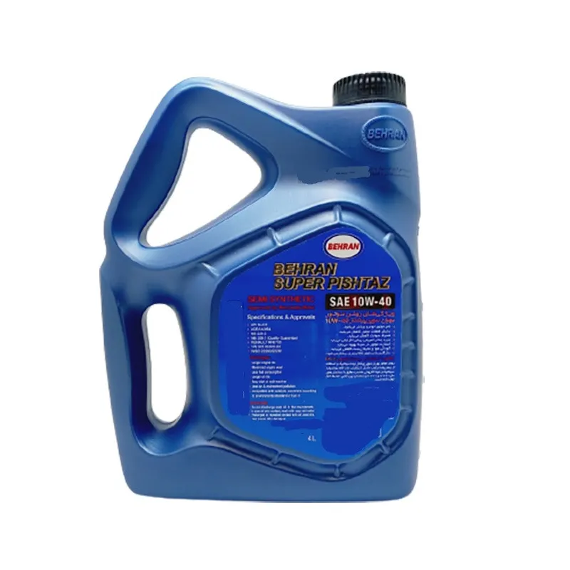 روغن موتور خودرو بهران BEHRAN مدل سوپر پیشتاز SAE 10W40 (چهار لیتری)