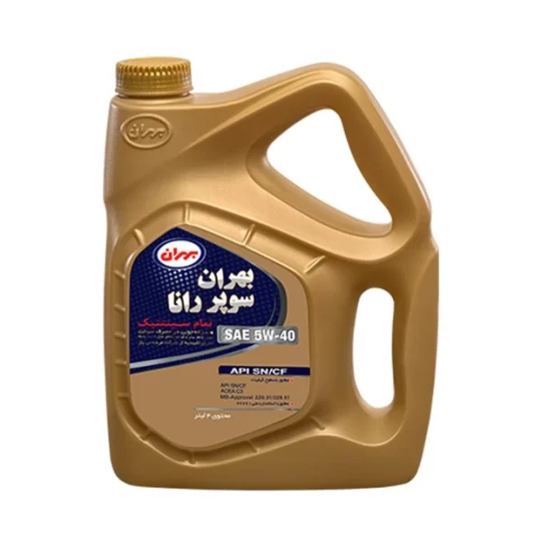 روغن موتور بهران سوپر رانا 4 لیتری 5w40 SN