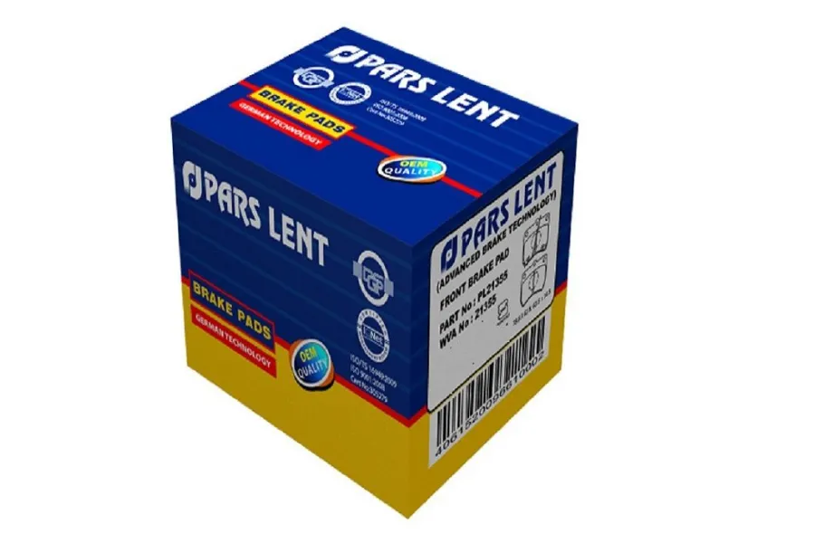 لنت ترمز جلو پارس لنت مناسب برای پژو 405 و سمند و پارس