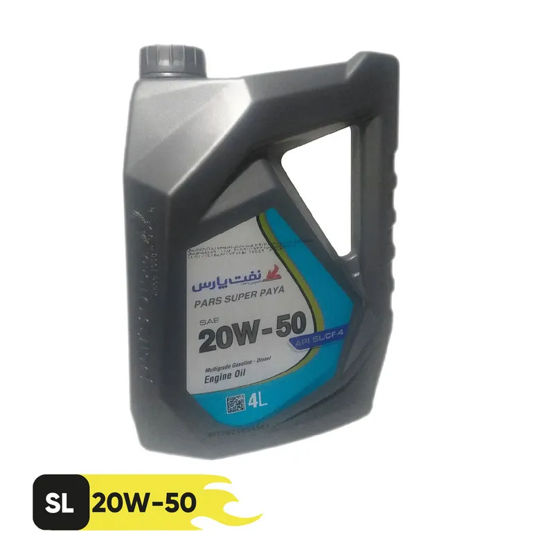 روغن موتور سوپر پایا 4 لیتری، 20W-50