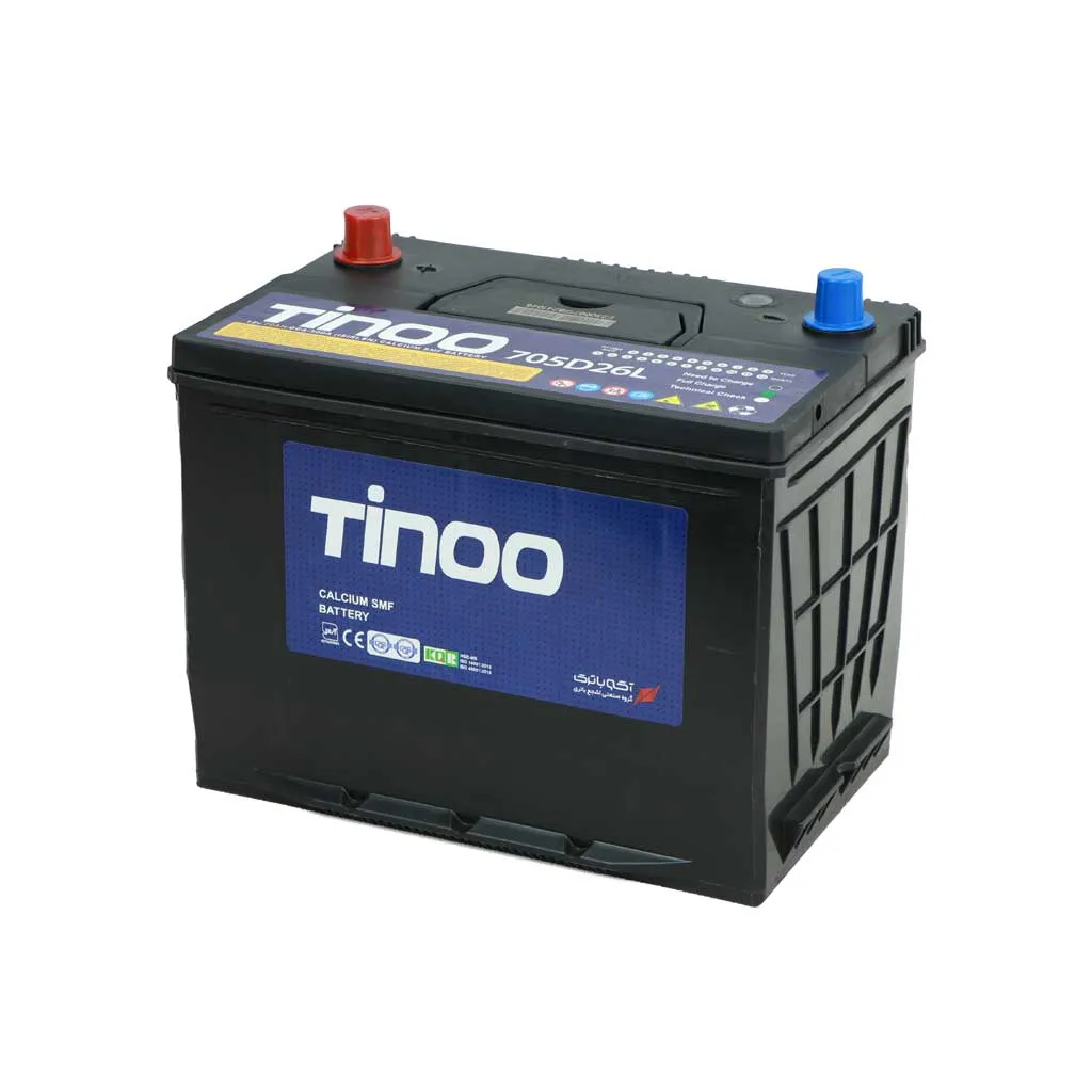 باتری اتمی خودرو تینو مدل L2 آمپر 70 باتری اتمی خودرو تینو مدل L2 آمپر 70